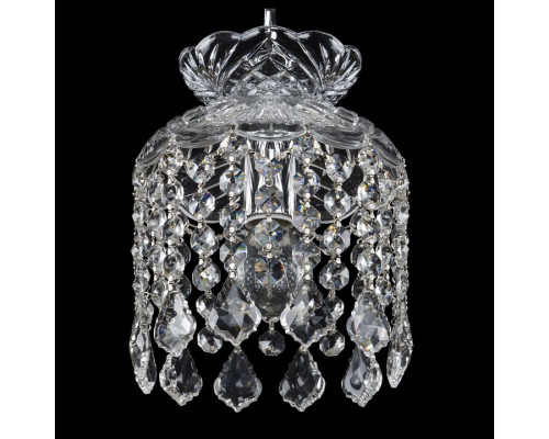 Подвесной светильник Bohemia Ivele Crystal 1478 14781/15 Ni Leafs