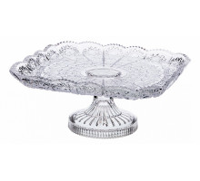Блюдо декоративное (27х27х12.5 см) Muza Crystal 695-028