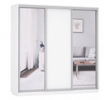 Шкаф-купе Экспресс Медиум (2 зеркала) Трио 2100x600x2200