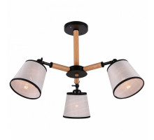 Люстра на штанге Imex 809 MD.0809-3-S BK+BR