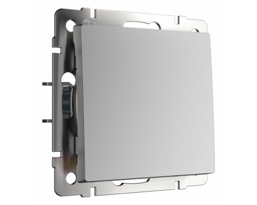 Выключатель перекрестный одноклавишный без рамки Werkel Серебряный W1113006