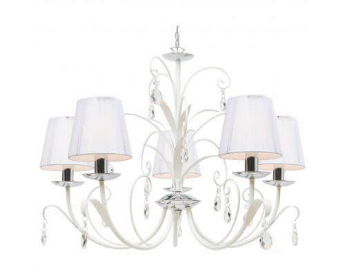 Подвесная люстра Arte Lamp Romana Snow A1743LM-5WH