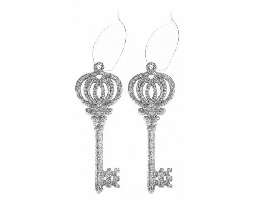 Набор из 2 елочных игрушек Ключи 858-159