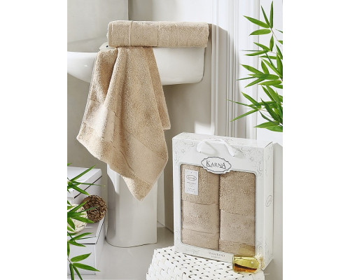 Набор из 2 полотенец для ванной PANDORA