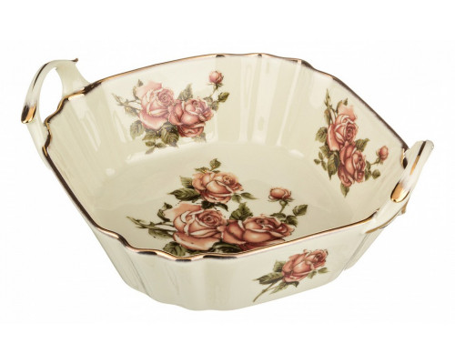 Чаша декоративная (26х24х9.5 см) Корейская роза 215-139