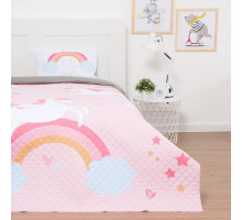 Покрывало с наволочками полутораспальное Pink unicorn