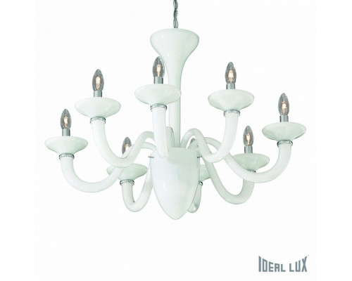 Подвесная люстра Ideal Lux White Lady WHITE LADY SP8 BIANCO