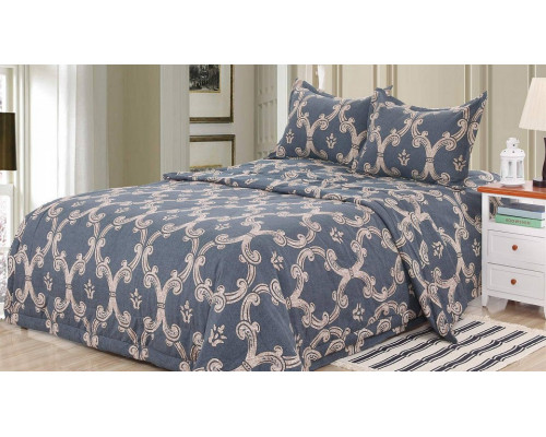 Постельное белье с одеялом семейное Форест