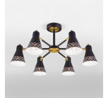 Люстра на штанге Eurosvet Trina 70100/6 черный