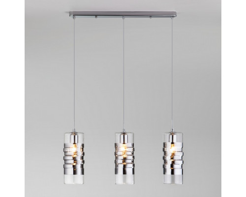 Подвесной светильник Eurosvet Block 50185/3 хром