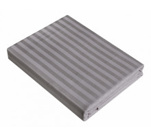 Простыня на резинке (160x200 см) Stripe Gray