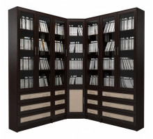 Шкаф книжный Мебелайн-56