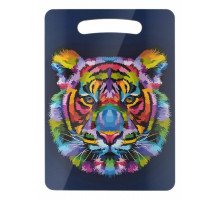 Доска разделочная (29x21x0.6 см) Цветной Тигр 17372