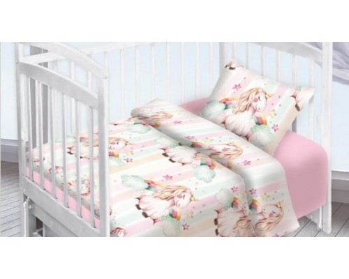 Постельное белье детское Единорожки