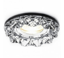 Встраиваемый светильник Ambrella Crystal 17 K330 BK