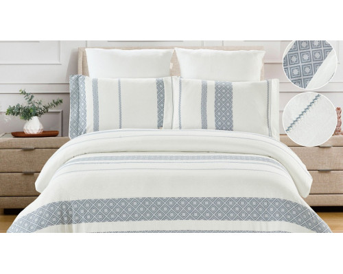 Постельное белье семейное Cotton Jacquard