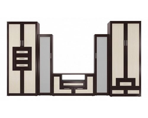 Стенка-горка для гостиной Мебелайн-5