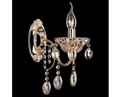 Бра Eurosvet Reinis 10025/1 золото/тонированный хрусталь Strotskis