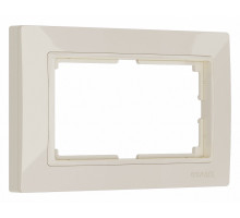 Рамка для двойной розетки Werkel Snabb Basic (слоновая кость) W0082003 Snabb Basic (слоновая кость)