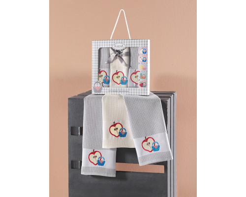 Набор из 3 полотенец для кухни (45x65 см) Panier