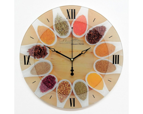 Настенные часы (33 см) Ассорти 01-075