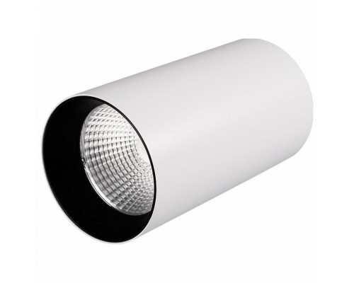 Накладной светильник Arlight Sp-polo-r85 SP-POLO-R85-1-15W Day White 40deg (White, Black Ring)