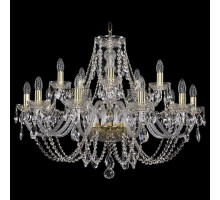 Подвесная люстра Bohemia Ivele Crystal 1406 1406/10+5/300/G