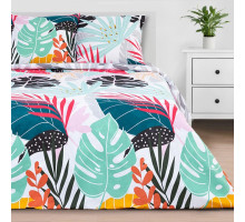 Постельное белье евростандарт Сolored tropics