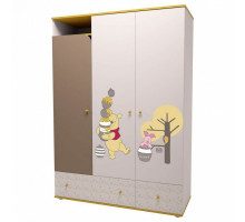 Шкаф платяной Polini kids Disney baby трехсекционный