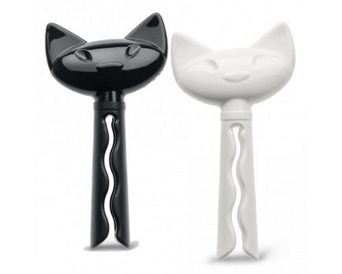 Набор из 2 держателей для пакетов (4.5x1.5x8.6 см) Miaou 5315002