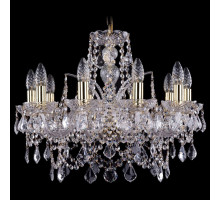 Подвесная люстра Bohemia Ivele Crystal 1411 1411/10/195/G/Leafs