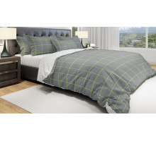 Постельное белье двуспальное Eco Cotton Grillage GY