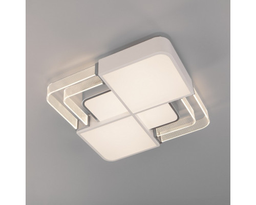 Накладной светильник Eurosvet Target 90182/1 белый/серебро