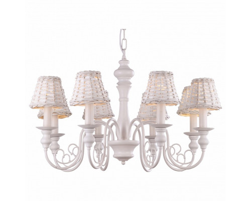 Подвесная люстра Arte Lamp Villaggio A3400LM-8WH