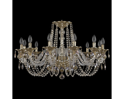 Подвесная люстра Bohemia Ivele Crystal 1602 16102/12/300 G R801