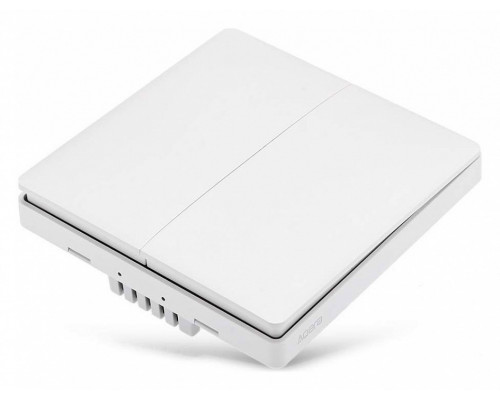 Выключатель двухклавишный Wall Switch QBKG03LM