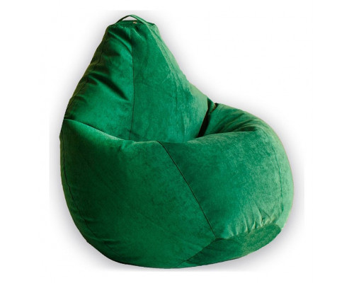 Кресло-мешок Зеленый Микровельвет 2XL