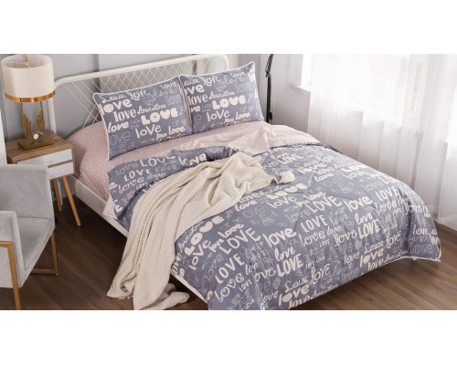 Постельное белье с одеялом евростандарт Дарси №70
