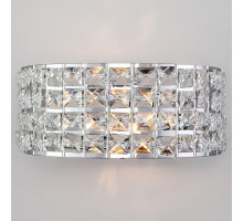 Накладной светильник Eurosvet Kira 10115/2 хром/прозрачный хрусталь Strotskis