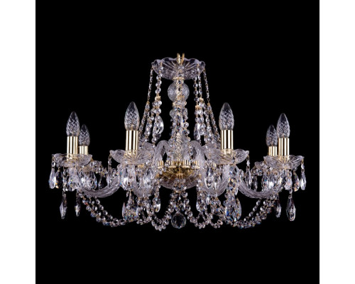 Подвесная люстра Bohemia Ivele Crystal 1406 1406/8/240/G