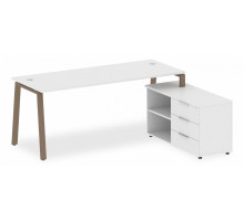 Стол письменный Metal System БА.РС-СТС-2.5 (R)