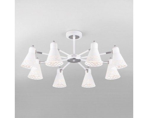 Люстра на штанге Eurosvet Trina 70100/8 белый
