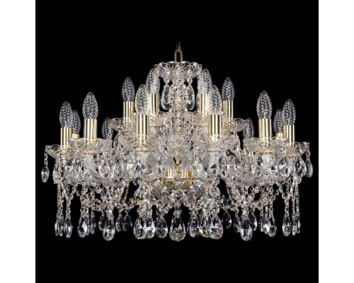 Подвесная люстра Bohemia Ivele Crystal 1413 1413/12+6/220/G