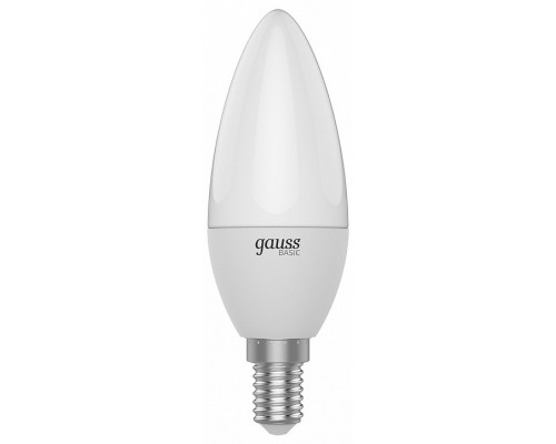 Лампа светодиодная Gauss Basic E14 5.5Вт 4100K 1033126