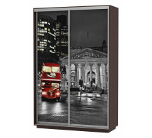 Шкаф-купе Экспресс Фото Дуо Ночной Лондон 1600x600x2200