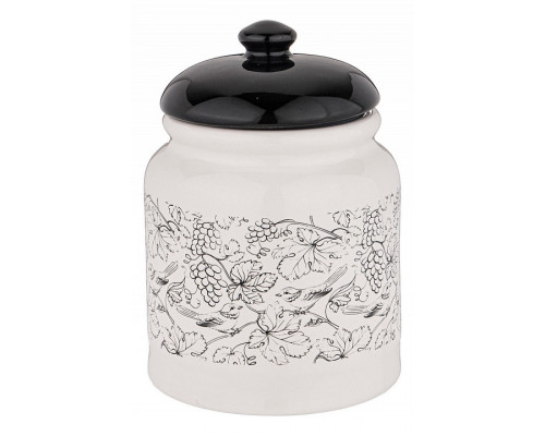 Банка для пищевых продуктов (800 мл) Black & White 155-599
