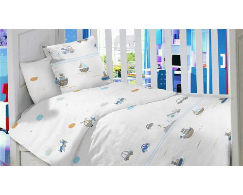 Постельное белье детское Волшебный Транспорт