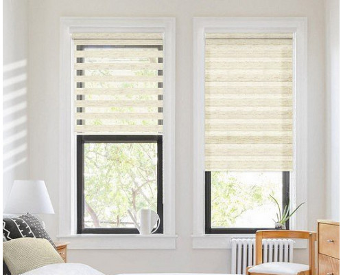 Штора рулонная (48х170 см) День-Ночь