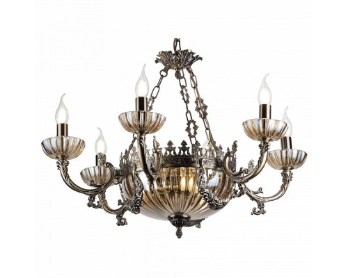 Подвесная люстра Rivoli Patricia P9 AB Б0038438