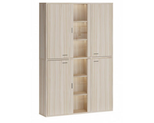 Шкаф-витрина Домино СУ(ш3в2)+4ФГ+2ФС